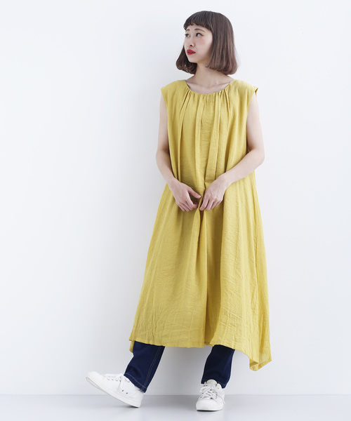 MERLOT（メルロー）の「ノースリーブマキシワンピース7648（ワンピース・レディース・レッド/ブルー/ブラック/イエロー・FREE）」の21枚目の写真