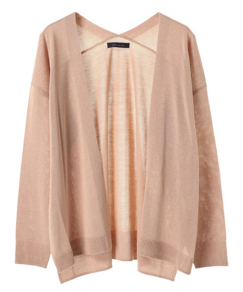 AMERICAN HOLIC(アメリカンホリック)の「・Basicトッパーカーディガン(カーディガン/ボレロ・レディース・ベージュ/グリーン/カーキ/オフホワイト/ライトグレー/マスタード・FREE)」の10枚目の写真