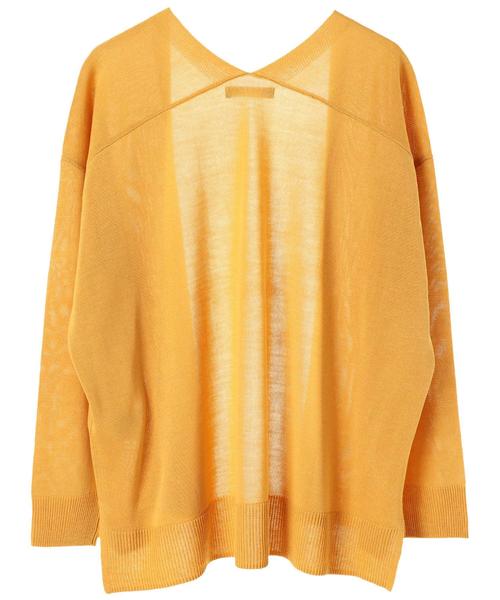 AMERICAN HOLIC(アメリカンホリック)の「・Basicトッパーカーディガン(カーディガン/ボレロ・レディース・ベージュ/グリーン/カーキ/オフホワイト/ライトグレー/マスタード・FREE)」の18枚目の写真