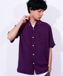 ８(eight) | 切替 半袖 開襟シャツ ボーリングシャツ(シャツ/ブラウス)