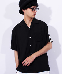 8(eight) | 切替 半袖 開襟シャツ ボーリングシャツ(シャツ/ブラウス)