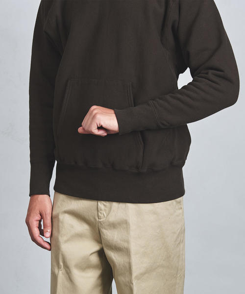ATON(エイトン)の「<ATON(エイトン)> CTN P/O HOODIE(パーカー・メンズ・ダークブラウン・4/2)」の6枚目の写真