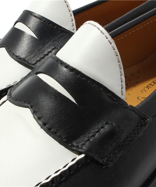 BEAMS（ビームス）の「□BEAMS / コンビネーション ペニーシューズ（その他シューズ・メンズ・ブラック/ネイビー・7/7.5/8/8.5/9/9.5）」の7枚目の写真