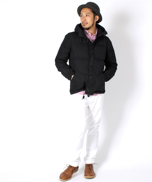 BEAMS（ビームス）の「□BEAMS / PARACHUTE DOWN PARKA 13FW（ダウンジャケット/コート・メンズ・ブラック/ネイビー/マスタード・SMALL/MEDIUM/LARGE/X-LARGE）」の18枚目の写真