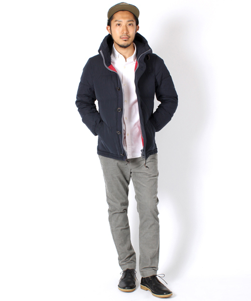 BEAMS（ビームス）の「□BEAMS / PARACHUTE DOWN PARKA 13FW（ダウンジャケット/コート・メンズ・ブラック/ネイビー/マスタード・SMALL/MEDIUM/LARGE/X-LARGE）」の19枚目の写真