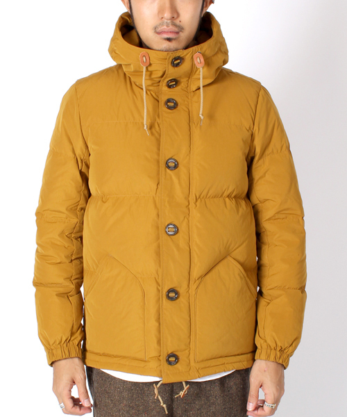 BEAMS（ビームス）の「□BEAMS / PARACHUTE DOWN PARKA 13FW（ダウンジャケット/コート・メンズ・ブラック/ネイビー/マスタード・SMALL/MEDIUM/LARGE/X-LARGE）」の4枚目の写真