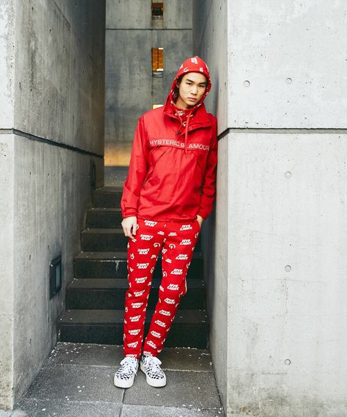 美品　ヒステリックグラマー ガール　総柄　スウェット　パンツ HYSTERIC GLAMOUR（ヒステリックグラマー）の「HYS BOX総柄スウェット