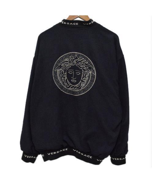VERSACE ロゴ ボンバー ジャケット