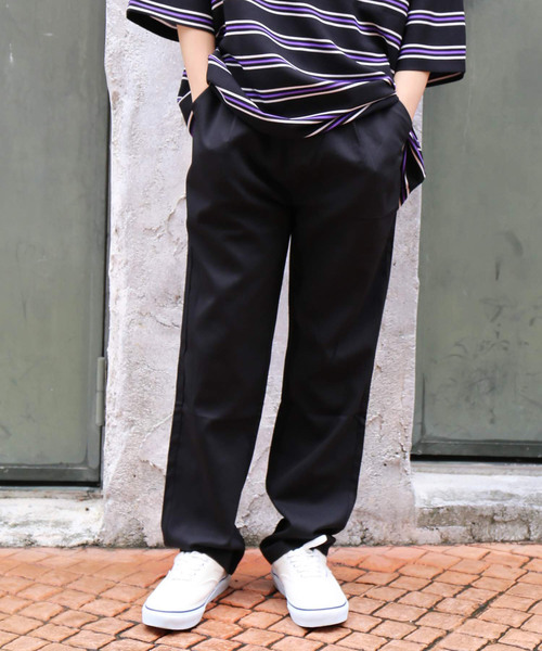 revertical（リバーティカル）の「TR素材 無地テーパードパンツ（その他パンツ・メンズ・ブラック/ネイビー/グレー・M/L）」の22枚目の写真