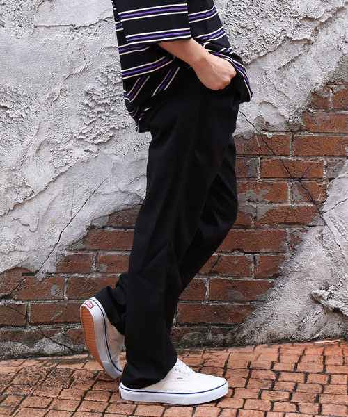 revertical（リバーティカル）の「TR素材 無地テーパードパンツ（その他パンツ・メンズ・ブラック/ネイビー/グレー・M/L）」の19枚目の写真