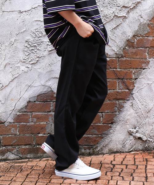 revertical（リバーティカル）の「TR素材 無地テーパードパンツ（その他パンツ・メンズ・ブラック/ネイビー/グレー・M/L）」の10枚目の写真