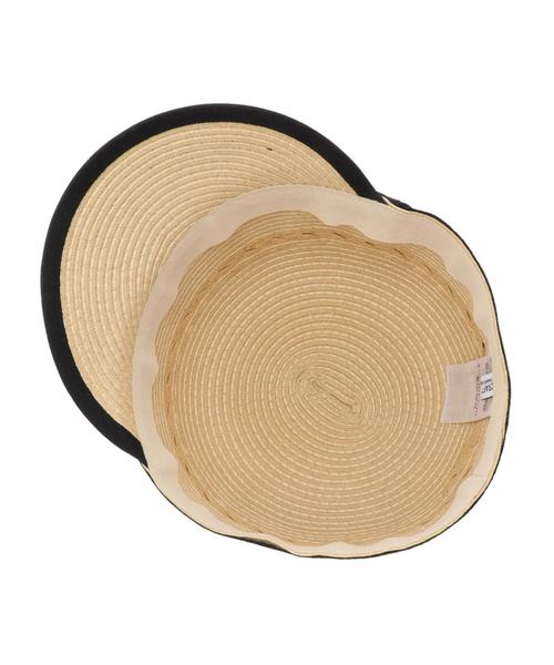 CRAFT STANDARD BOUTIQUE(クラフトスタンダードブティック)の「ペーパージョッキーキャップ(キャップ・レディース・ブラック/ナチュラル・FREE)」の10枚目の写真