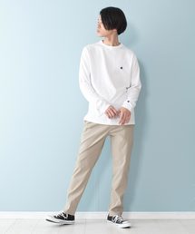 【EDWIN/エドウィン】F.L.E ノータックイージー ストレッチ テーパード クロップドパンツ