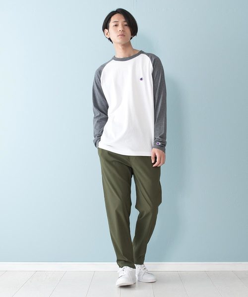 EDWIN(エドウィン)の「【EDWIN/エドウィン】F.L.E ノータックイージー ストレッチ テーパード クロップドパンツ(その他パンツ・メンズ・チャコールグレー/ブラック/ダークグリーン/ベージュ/ネイビー・SMALL/MEDIUM/LARGE/X-LARGE)」の17枚目の写真