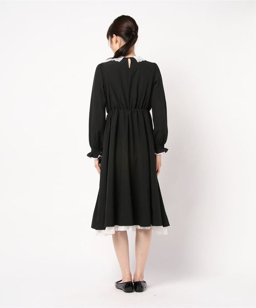 axes femme（アクシーズファム）の「襟デザインロング長袖OP