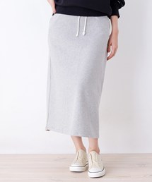 Champion 裏毛ロングタイトスカート