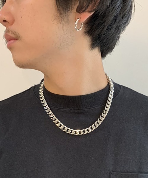 Port（ポート）の「メタル ボリューム チェーン ネックレス ( ユニセックス / メンズアクセ )（ネックレス・メンズ・シルバー/シルバー系その他/シルバー系その他2/シルバー系その他3/シルバー系その他4/シルバー系その他5・FREE）」の15枚目の写真