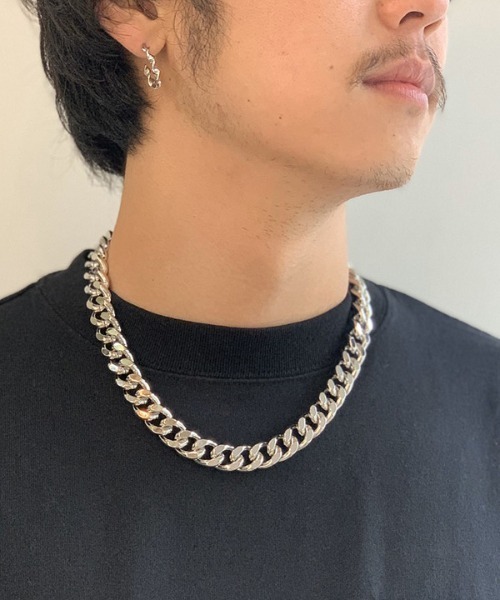 Port（ポート）の「メタル ボリューム チェーン ネックレス ( ユニセックス / メンズアクセ )（ネックレス・メンズ・シルバー/シルバー系その他/シルバー系その他2/シルバー系その他3/シルバー系その他4/シルバー系その他5・FREE）」の16枚目の写真