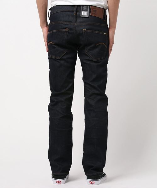 G-STAR(ジースター)の「3301 Straight Jeans(デニムパンツ・メンズ・ダークインディゴブルー・28/32/29/32/30/32/32/32/31/32/33/32/34/32)」の5枚目の写真