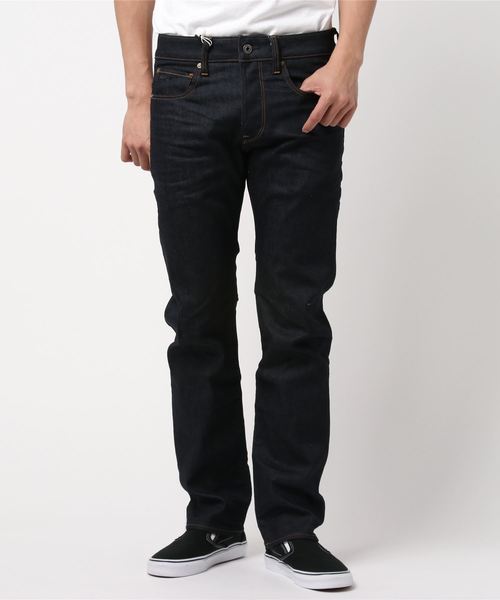 G-STAR(ジースター)の「3301 Straight Jeans(デニムパンツ・メンズ・ダークインディゴブルー・28/32/29/32/30/32/32/32/31/32/33/32/34/32)」の8枚目の写真