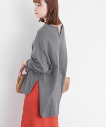 ADAM ET ROPE' | ガーゼ度詰め裏毛プルオーバー(スウェット)