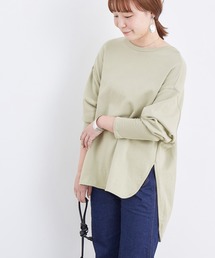 ADAM ET ROPE' | ガーゼ度詰め裏毛プルオーバー(スウェット)