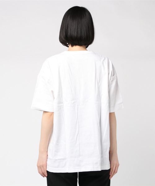 Healthknit(ヘルスニット)の「∴【 Healthknit / ヘルスニット 】max weight crewneck Tshirts マックスウェイト クルーネック ルーズフィット 半袖Tシャツ SIP(Tシャツ/カットソー・レディース・ネイビー/グレー/オフホワイト・FREE)」の4枚目の写真