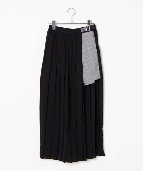 WEGO（ウィゴー）の「WEGO/レイヤードアシンメトリースカート（スカート・レディース・ブラック/グレー系その他2・FREE）」の14枚目の写真