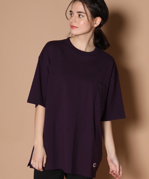 FRUIT OF THE LOOM(フルーツオブザルーム)の「FRUIT OF THE LOOM-ヘビーウエイト・Tシャツ(Tシャツ/カットソー・メンズ・ホワイト/ブラック/ベージュ/パープル/オレンジ・M/L/XL)」の9枚目の写真