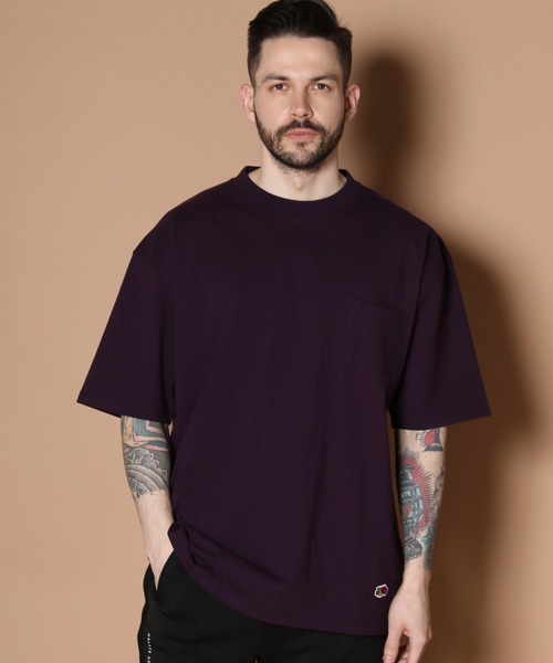 FRUIT OF THE LOOM(フルーツオブザルーム)の「FRUIT OF THE LOOM-ヘビーウエイト・Tシャツ(Tシャツ/カットソー・メンズ・ホワイト/ブラック/ベージュ/パープル/オレンジ・M/L/XL)」の16枚目の写真