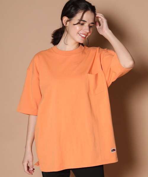 FRUIT OF THE LOOM(フルーツオブザルーム)の「FRUIT OF THE LOOM-ヘビーウエイト・Tシャツ(Tシャツ/カットソー・メンズ・ホワイト/ブラック/ベージュ/パープル/オレンジ・M/L/XL)」の17枚目の写真