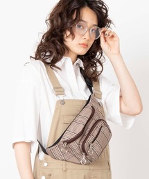 WEGO | WEGO/リングジップチェックウエストバッグ(ボディバッグ/ウエストポーチ)