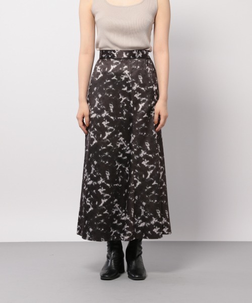 PAGEBOY（ページボーイ）の「ハンマーサテンベッコウスカート（スカート・レディース・ブラック/ブラウン・FREE）」の12枚目の写真