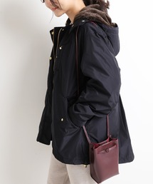 【スローブイエナSLOBE IENA】新品　ナイロンコットン　フーディブルゾンF スローブイエナSLOBE IENA】新品 ナイロンコットン フーディ