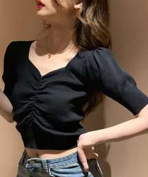 Ulysses（ユリシス）の「シャーリングトップス（Tシャツ/カットソー）」