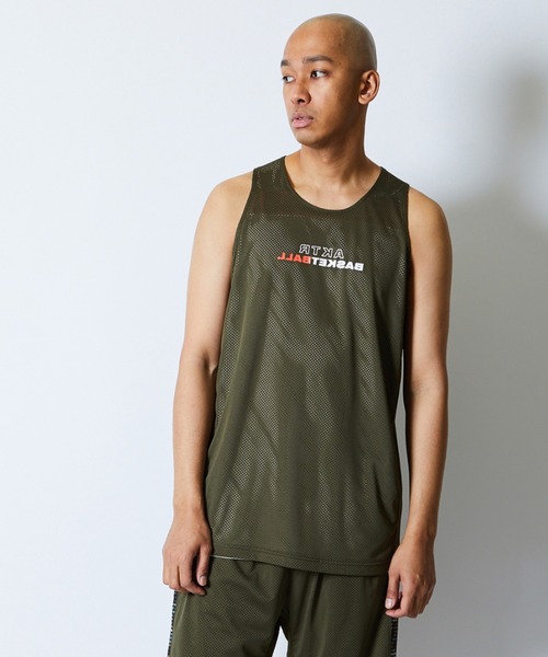 【新品未使用】AKTR CUT-UP CAMO REVERSIBLE TANK CUT-UP CAMO REVERSIBLE TANK ORxWH – AKTR OFFICIAL