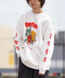 RAGEBLUE | 【KANA SUZUKI】コラボ裏毛スウェットクルー/920464(スウェット)