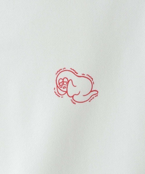 RAGEBLUE（レイジブルー）の「【KANA SUZUKI】コラボ裏毛スウェットクルー/920464（スウェット・メンズ・ホワイト/ブラック/グリーン/ホワイト系その他/グレー系その他・MEDIUM/LARGE）」の21枚目の写真