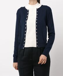 agnesb アニエスベー　J155 スナップカーディガン J155 CARDIGAN Vネックカーディガン ｜agnès b. FEMME（ファム