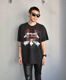 メタリカ　メタルマスター ビンテージ Tシャツ Metallica Vintage Master of Puppets Photo T-Shirt Black New