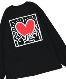 Keith Haring | 【Keith Haring / キースへリング】アソートプリントロングTシャツ(Tシャツ/カットソー)