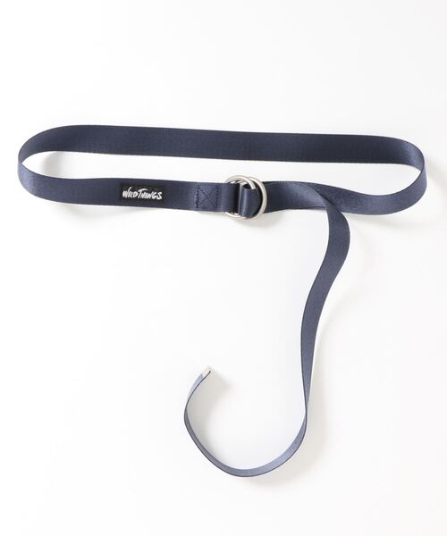 WILD THINGS（ワイルドシングス）の「WILD THINGS/W-RING belt（ベルト・メンズ・ブラック/ネイビー/ゴールド/ブロンズ/ブラウン/シルバー・FREE）」の4枚目の写真