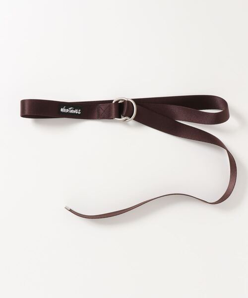 WILD THINGS（ワイルドシングス）の「WILD THINGS/W-RING belt（ベルト・メンズ・ブラック/ネイビー/ゴールド/ブロンズ/ブラウン/シルバー・FREE）」の3枚目の写真