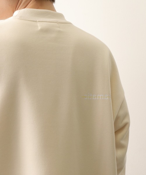 JUNRED（ジュンレッド）の「itiCONドラマティックモックネック（スウェット・メンズ・オフホワイト/ターコイズブルー/ダークパープル・M/L）」の8枚目の写真