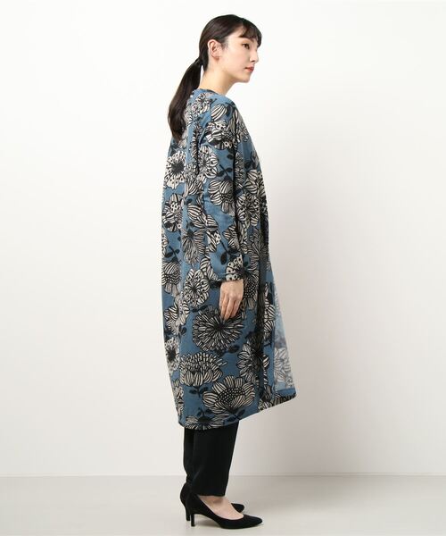 BARNDOOR（バーンドア）の「【BARNDOOR】ロング カーディガン（カーディガン/ボレロ・レディース・グレー/グレー系その他/グリーン/ブルー・MEDIUM）」の5枚目の写真