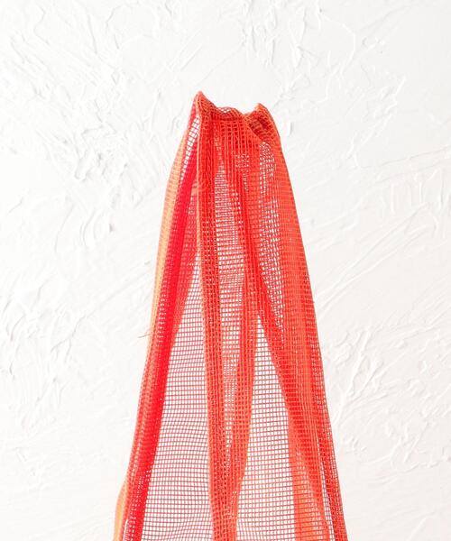 junes(ジュネス)の「JUNES THE MESH(エコバッグ/サブバッグ・レディース・ダークグレー/オレンジ/レッド・FREE)」の8枚目の写真