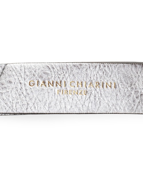 GIANNI CHIARINI（ジャンニ キアリーニ）の「GIANNI CHIARINI / "ALIFA" ショルダー付ハンドバッグ（ハンドバッグ・レディース・シルバー・FREE）」の5枚目の写真