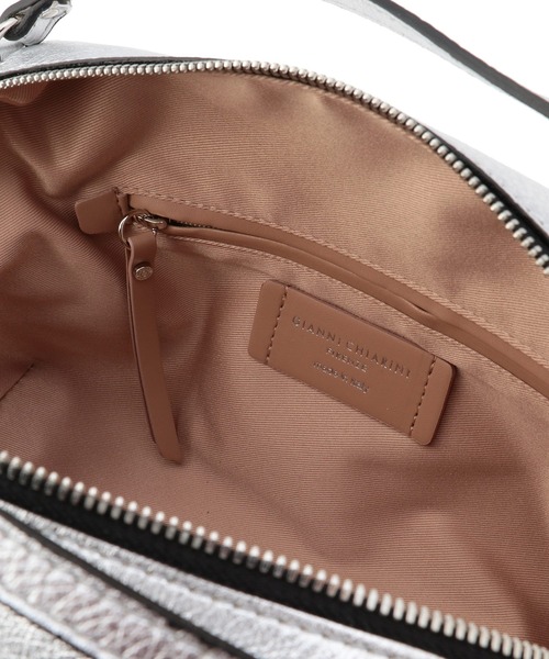 GIANNI CHIARINI（ジャンニ キアリーニ）の「GIANNI CHIARINI / "ALIFA" ショルダー付ハンドバッグ（ハンドバッグ・レディース・シルバー・FREE）」の6枚目の写真