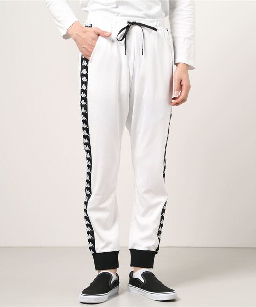Kappa(カッパ)の「Kappa(カッパ)【MEN】ニットパンツ(その他パンツ・メンズ・ホワイト/ブラック・L/M/XL)」の2枚目の写真