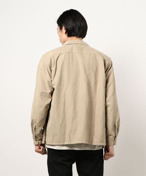 PLUS ONE（プラスワン）の「【PLUS ONE】シャツアンサンブル（アンサンブル・メンズ・ベージュ/ブルー/ダークグレー・M/L/XL）」の5枚目の写真